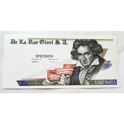 De La Rue Giori S. A. Varinota Müzik Temalı, Beethoven Şaka - Reklam Parası