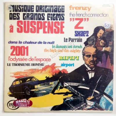 Musique originale des grands films a SUSPENSE  frenzy the french connection  - Plak