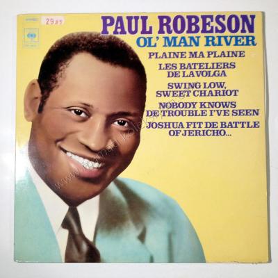 Paul ROBESON Ol' man river  Double album - Plak