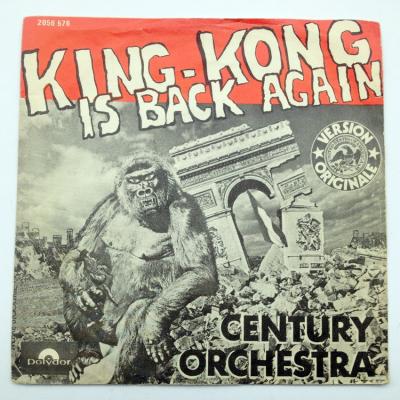 King Kong is back again, Gorila - Plak