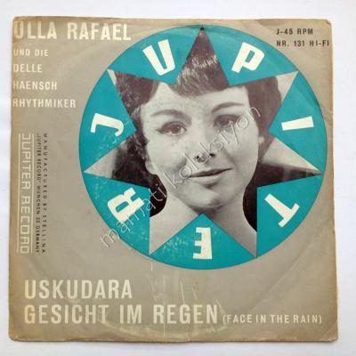 Usküdara, Gesicht im regen / Ulla RAFAEL - Plak