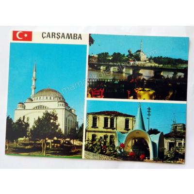 Çarşamba parçalı kartpostal Çarşamba Bella color kartpostalları