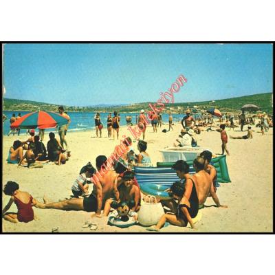 İZMİR Çeşme plajı - Ticaret kartpostalları