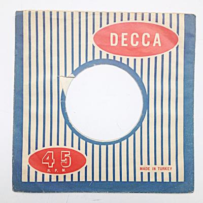 Decca Plak - Plak kabı - Plak