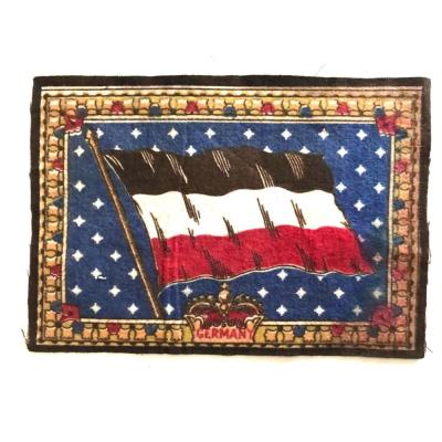 Germany / Almanya - 1910'lar Tütün promosyonu, 14x21 kumaş bayrak