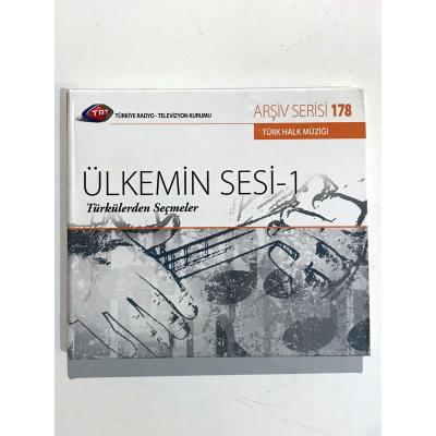 Türk Halk Müziği Arşiv Serisi 178 / Ülkemin Sesi 1 / Türkülerden Seçmeler - Cd