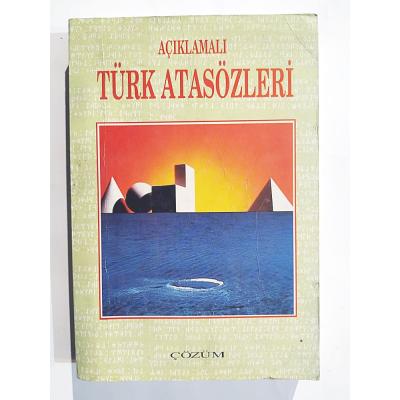 Açıklamalı Türk atasözleri - Kitap