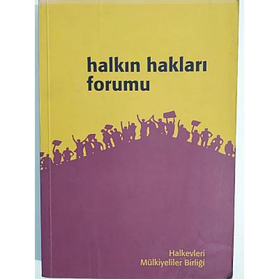 Halkın Hakları Forumu - Kitap