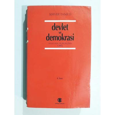 Devlet Ve Demokrasi - Server TANİLLİ - Kitap