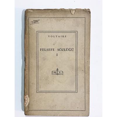 Felsefe Sözlüğü 1 / Voltaire - Kitap