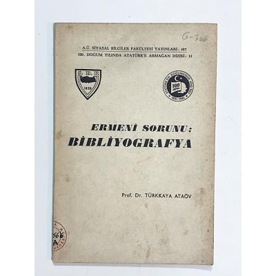Ermeni Sorunu Bibliyografya / Türkkaya ATAÖV - Kitap