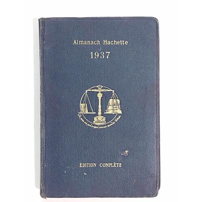 Almanach Hachette 1937 - Kitap