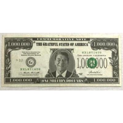1 Million Dollars - Ronald Wilson REAGAN / Şaka Parası