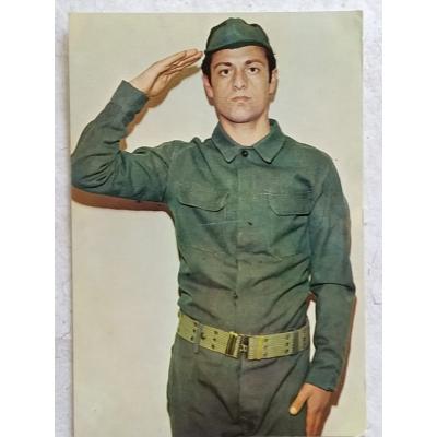 1970'ler Asker bayram kartpostalı - Asker selamda