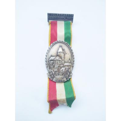 2. Volksmarsch Niedergösgen 1973 - İsviçre madalya