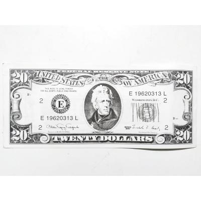 20 Dolar / Jumbo boy 10x23,5 cm