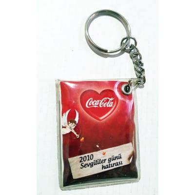 2010 Sevgililer günü hatırası - Coca Cola, anahtarlık 