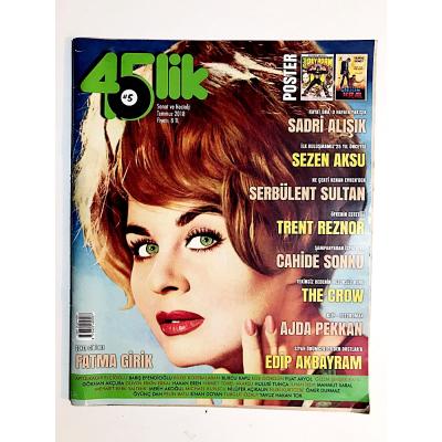 45'lik Sanat Ve Nostalji Dergisi Sayı:5 / 2018 - Dergi
