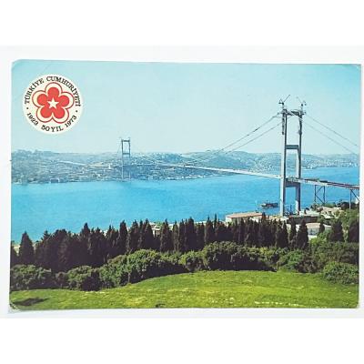 50. yıl Boğaz köprüsü - Keskin Color Kartpostal
