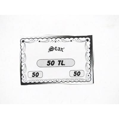 50 TL - Star / Şaka Reklam paraları