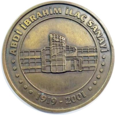 Abdi İbrahim İlaç Sanayi 1919-2001 - Madalyon