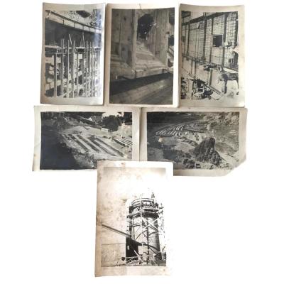 Afyon Buğday Silosu 1936 - 6 adet 6x9 fotoğraf 