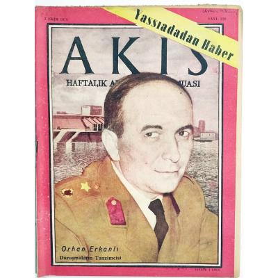 Akis Haftalık Aktüalite Mecmuası 1960  Sayı:320  - Dergi