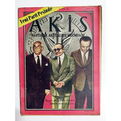 Akis Haftalık Aktüalite Mecmuası 1960 Sayı:324 - Dergi
