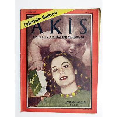 Akis Haftalık Aktüalite Mecmuası 1960 Sayı:326 - Dergi
