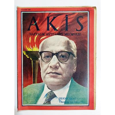 Akis Haftalık Aktüalite Mecmuası 1960 Sayı:327 - Dergi