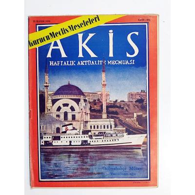Akis Haftalık Aktüalite Mecmuası 1960 Sayı:334 - Dergi