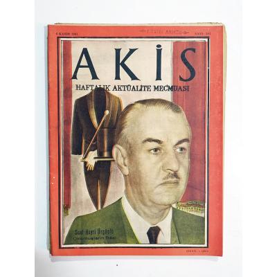 Akis Haftalık Aktüalite Mecmuası 1961 Sayı:384 - Dergi