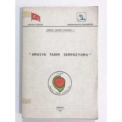 Amasya Tarım Sempozyumu 1986 - Kitap