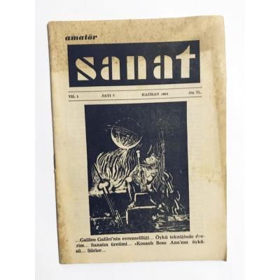 Amatör Sanat Dergisi 1984 - Sayı:7 / İsmail Uslu