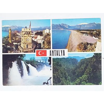 Antalya - Yetkin Color A-33 Kartpostal