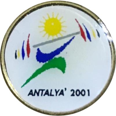 Antalya 2001 Dünya Halter Şampiyonası - Rozet