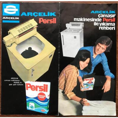 Arçelik Çamaşır Makinası - Persil Reklamlı Broşür