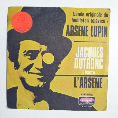 Arsene LUPIN - Jacques Dutronc chante L'arsene / Plak