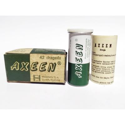 Axeen / Zaman Eczayi Tıbbiye deposu - Eski İlaç Şişeleri