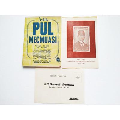 Aylık Pul Mecmuası - İlk sayı 1958