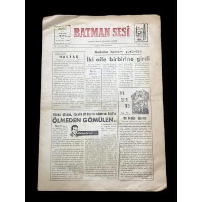 Batman Sesi Gazetesi - 12 Şubat 1969