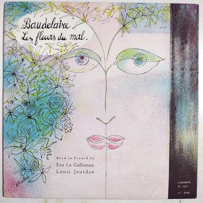 Baudelaire - Les fleurs du mal / Kötülüğün çiçekleri - Plak