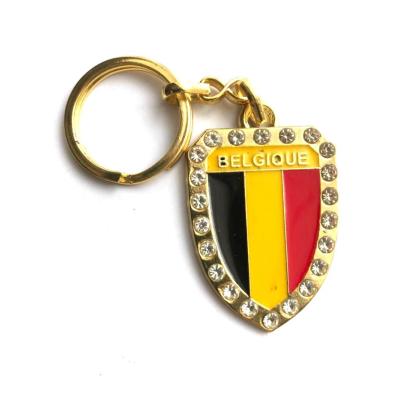 Belgique - Belçik / Bayrak anahtarlık