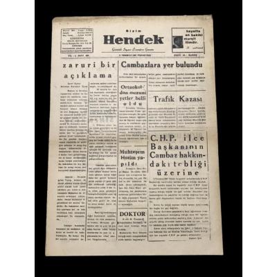 Bizim Hendek Gazetesi - 3 Temmuz 1967