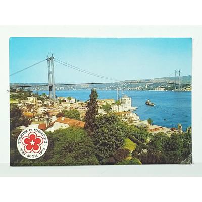 Boğaz köprüsü ve Ortaköy camii - Keskin Color Kartpostal 262