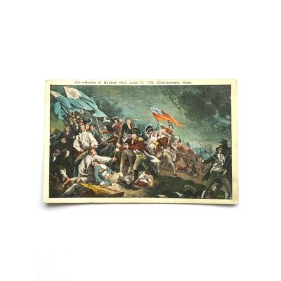 Bunker Hill Savaşı, 17 Haziran 1775 - Kartpostal