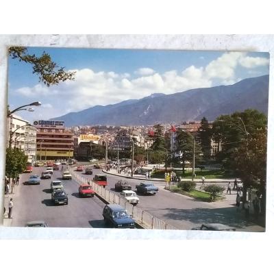 Bursa Cumhuriyet meydanı - Kartpostal