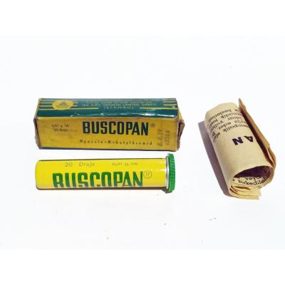 Buscopan Hyoscin / Tek İlaç - Eski İlaç Şişeleri