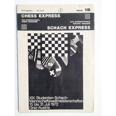 Chess Express  No: 15 / 1972 - Magazine, dergi