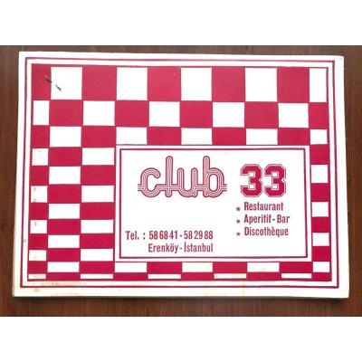 Club 33 ERENKÖY / Fotoğraf Kabı